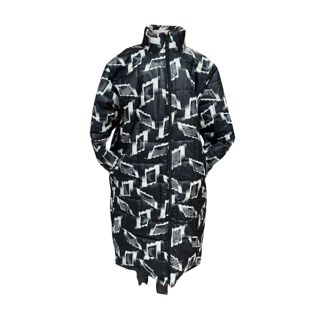 Black & White Puffer Jacket