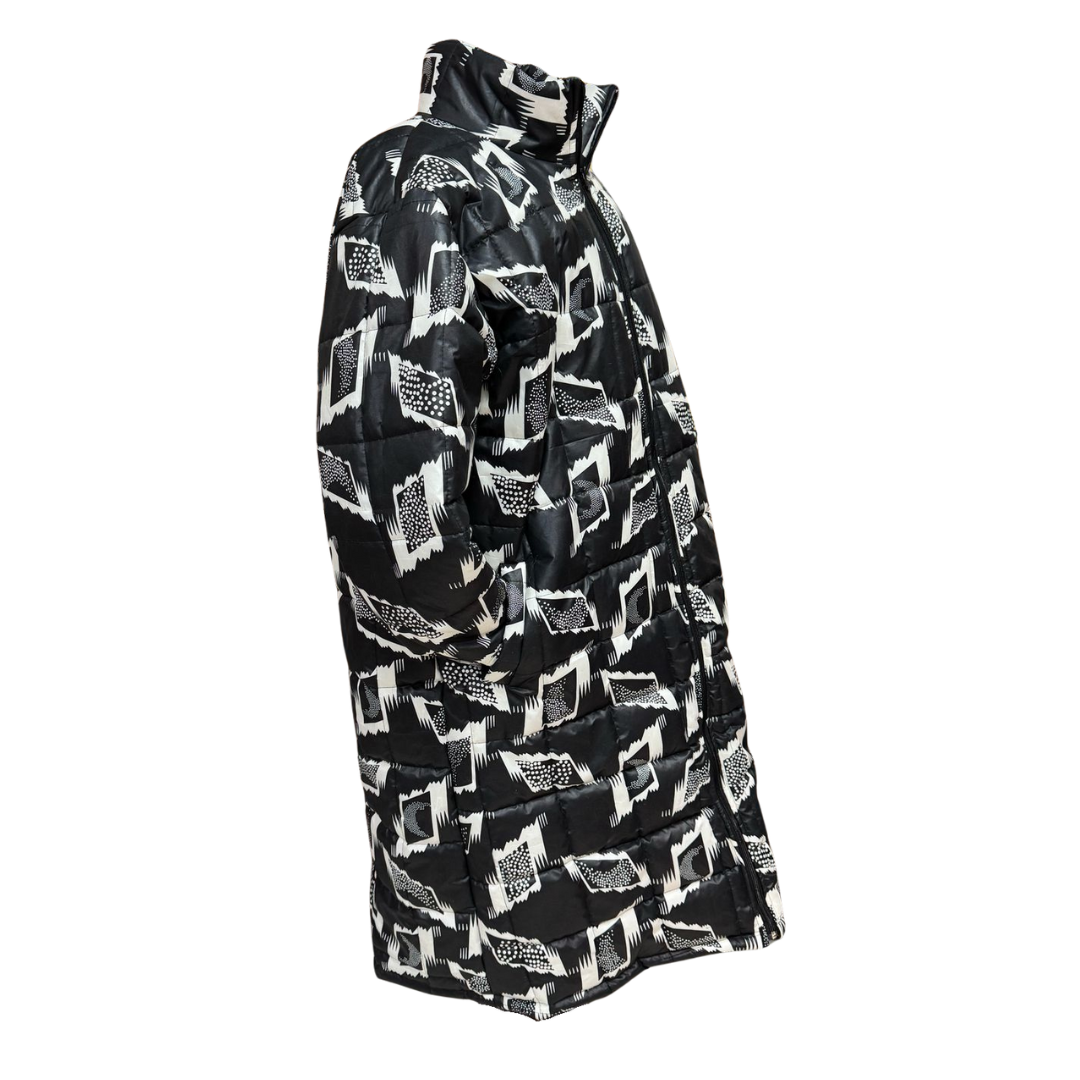 Black & White Puffer Jacket