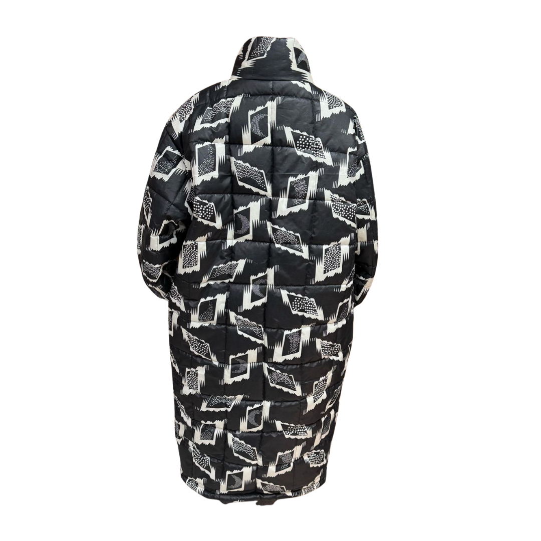 Black & White Puffer Jacket
