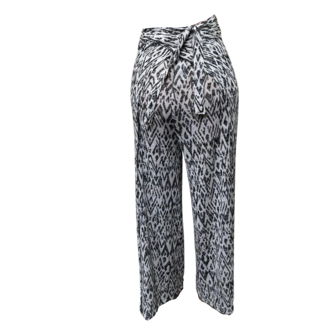 Soft Knit Wrap Pants – Effortless Comfort with Modern Elegance