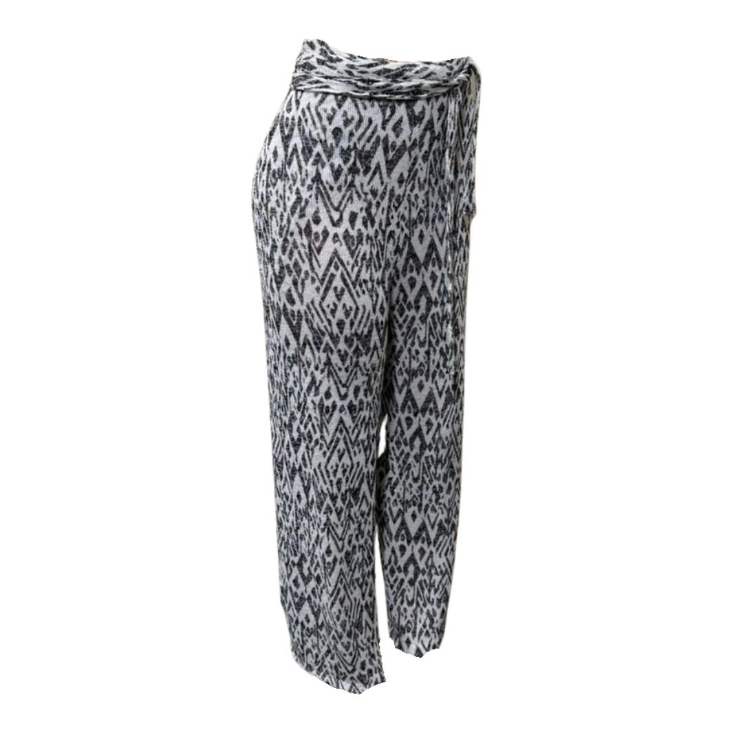 Soft Knit Wrap Pants – Effortless Comfort with Modern Elegance