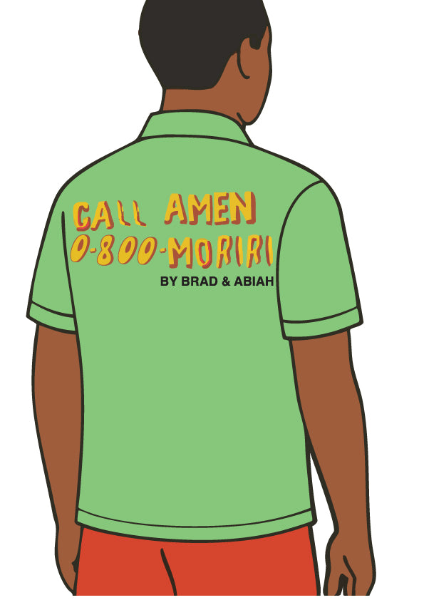 Green ‘Amen’ Golf Shirt