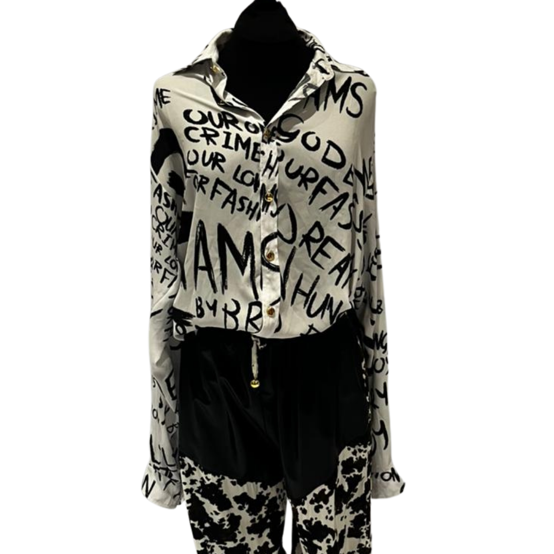 Amen by Brad & Abiah - Moo Pants Hungry boy top