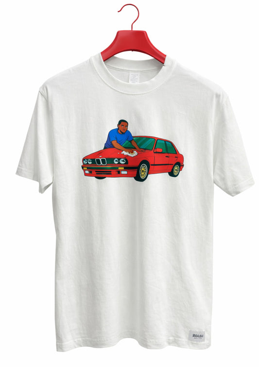 White‘Gusheshe’ E30 Tee
