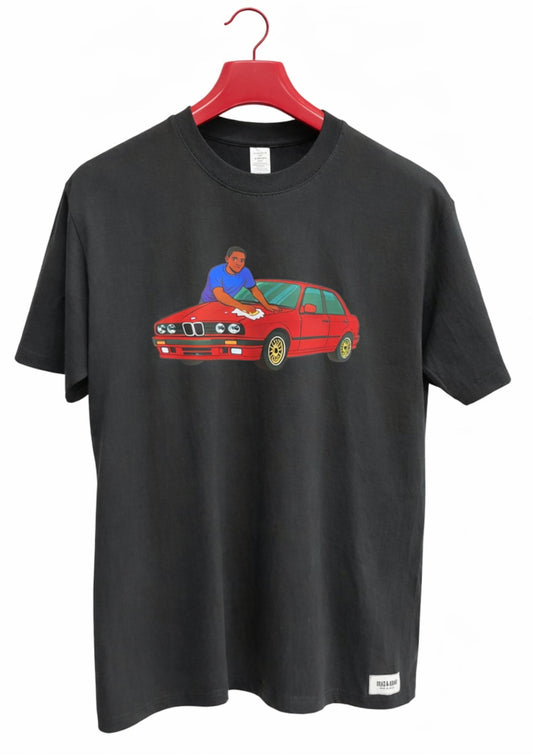 Black BMW E30 Tee