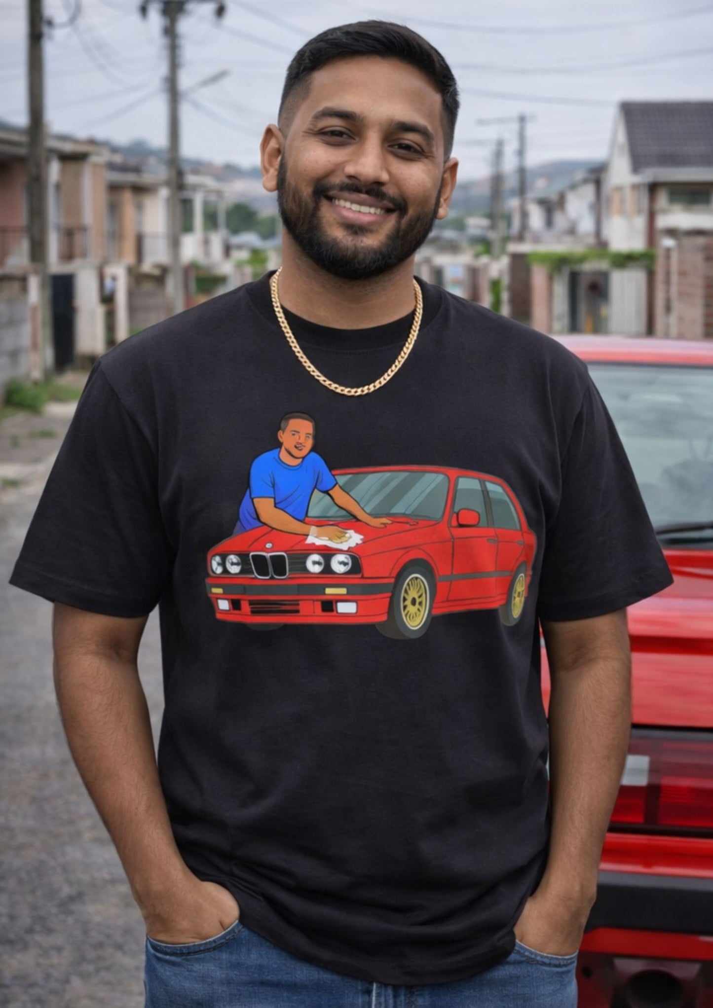 Black BMW E30 Tee