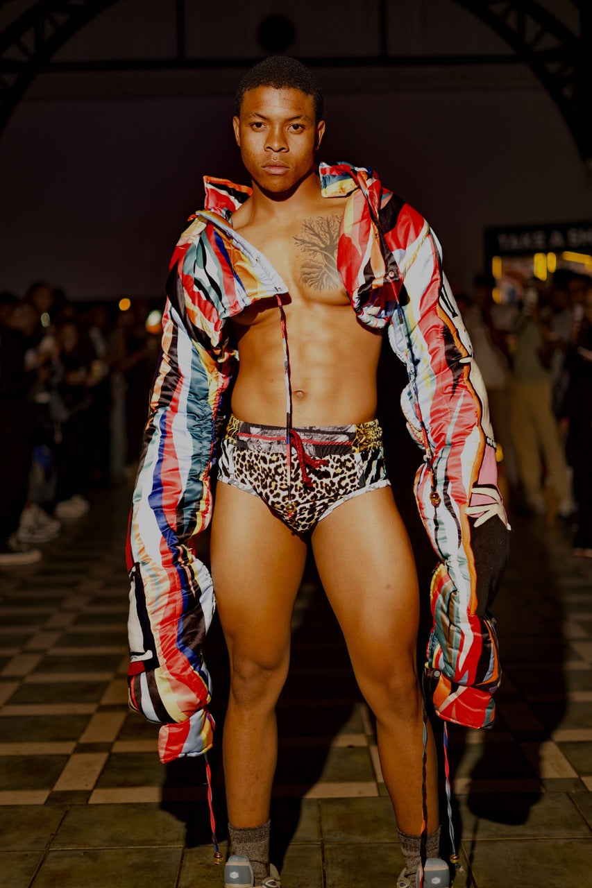 Once-Off Quilted Crop Jacket – Madam & Eve: Faces of the Rainbow Nation