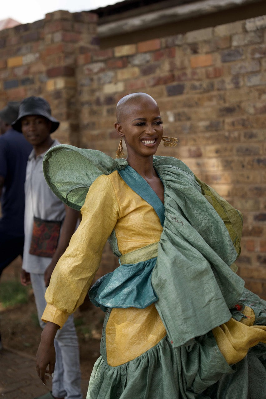 ‘Wrapped in a Whirlwind’ Gown