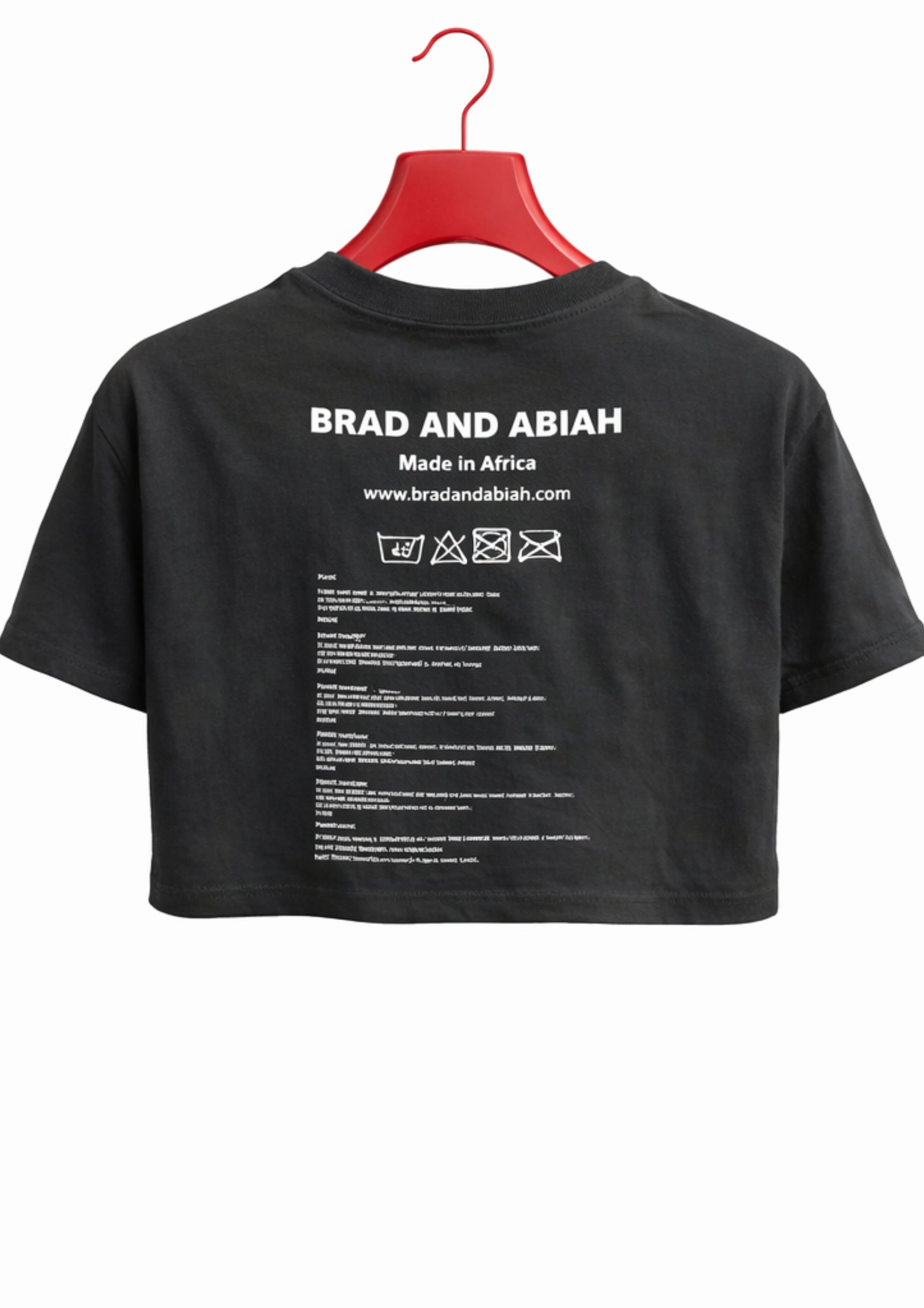 alt="Black Tiger graphic tee designer streetwear South Africa Brad & Abiah AMEN"