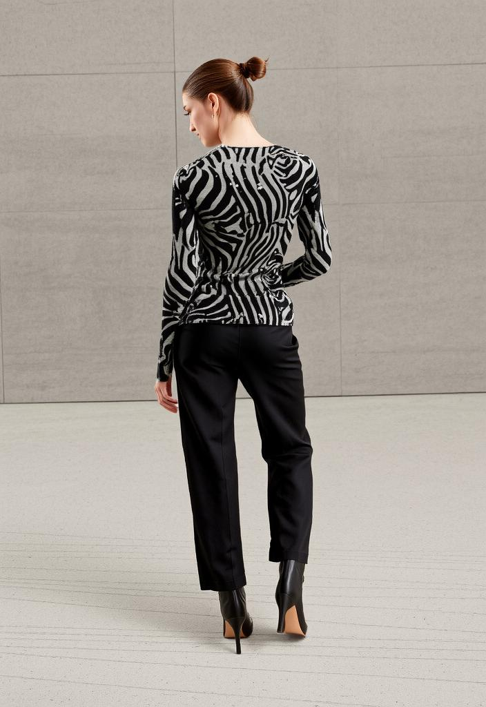 Zebra Print Top